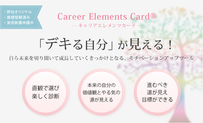Career Elements Card®「デキる自分」が見える！